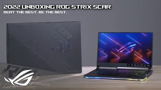 Unboxing the ROG Strix SCAR 15 2022  ROG [upl. by Leede]