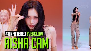 UNFILTERED CAM EVERGLOW AISHA아샤 SLAY 4K  BE ORIGINAL [upl. by Amadus]