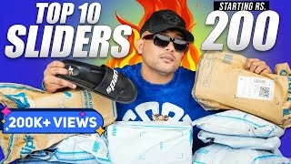 🔥 10 Best SlidersFlipflop Under 500 For Men  Slider Flipkart Haul 2023  Campus  ONE CHANCE [upl. by Ermentrude]