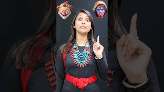 বহুরূপী Look চ্যালেঞ্জ  Bohurupi Look Challenge  Bohurupi Look  Bong Girl Monti shorts [upl. by Ceciley]