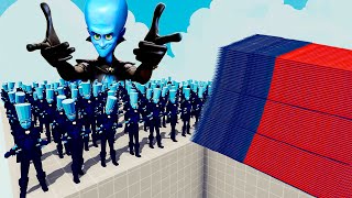 200x MEGAMIND  1x GIANT vs EVERY GOD  Totally Accurate Battle Simulator TABS [upl. by Adnorahc44]