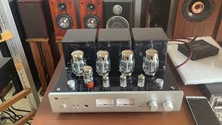 Muzshare X7 KT88 tube amplifier demo with SoundArtist L35A speakers [upl. by Elocon]