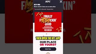 KFC Student Hack To Get FREE Food [upl. by Einafats]