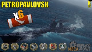 Cruiser Petropavlovsk 6 Kills amp 242k Damage  World of Warships Gameplay [upl. by Ruthi134]