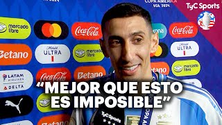 LAS PALABRAS DE LA SELECCIÓN ARGENTINA TRAS CONSAGRARSE CAMPEONA Y EL AGRADECIMIENTO DE FIDEO😢🇦🇷💙 [upl. by Kolk]