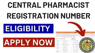 Central Pharmacist Registration Number  Eligibility  Full Apply Process  DIGI PHARMED  PART 2 [upl. by Wade]