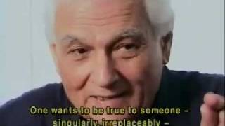 Jacques Derrida On Love [upl. by Wyck82]