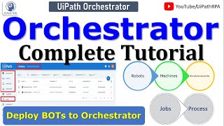 UiPath Orchestrator Complete Tutorial  UiPath Orchestrator  UiPath RPA Tutorials  UiPath RPA [upl. by Martinic]