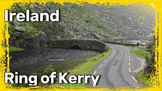 Best motorcycle roads of Ireland  N70N72N71 Ring of Kerry  motorcycle touring in Europe [upl. by Paschasia]