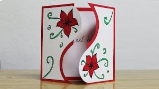 Greeting Card Making Ideas  Latest Greeting Cards Design [upl. by Zippora]