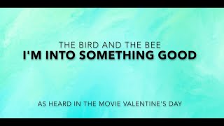 Im Into Something Good  The Bird and The Bee Lyrics Video [upl. by Novak]