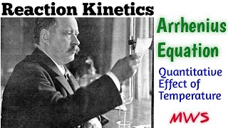 Arrhenius Equation  Quantitative Effect of Temperature on Rate of Reaction Arrheniusequation [upl. by Babbette]