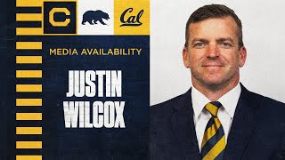 Cal FB Cal vs Miami 1052024 Postgame Presser  Travers Family Head Football Coach Justin Wilcox [upl. by Laerol]