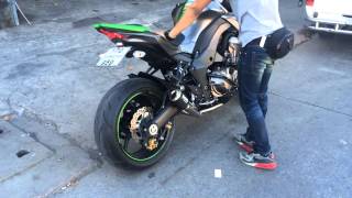 Z1000 daivo exhaust sound [upl. by Hirai191]