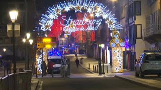 2 Tote nach Terrorangriff auf Weihnachtsmarkt in Straßburg [upl. by Anerok613]