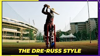 Andre Russells power hitting in training  KKR  IPL 2022 [upl. by Godewyn327]