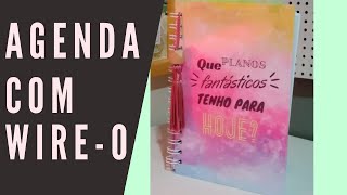 Dicas para fazer agenda com Wireo Passo a passo medidas e presente [upl. by Eellah253]