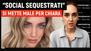 Codacons al contrattacco su Chiara Ferragni «chiederemo il sequestro dei social» ferragni [upl. by Jael611]