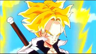 Goku transforms Super Saiyan for Trunks [upl. by Elidad]