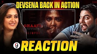 GHAATI Glimpse  The Queen Anushka Shetty  Krish Jagarlamudi  UV Creations  REACTION BY RG [upl. by Alaehcim]