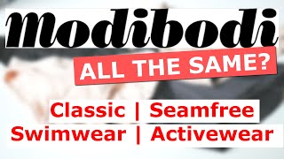 Modibodi Review Classic Seamfree Swimwear and Activewear Comparison [upl. by Ahseal935]