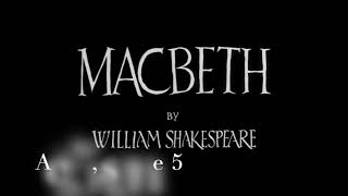 Macbeth Act 5 audiobook [upl. by Shelbi569]