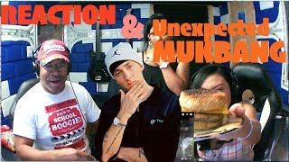 Unexpected Mukbang Eminem  Berzerk Producer Reaction [upl. by Martijn]