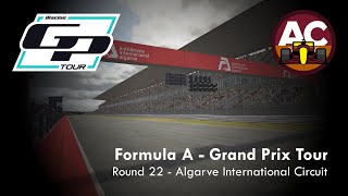 Portuguese GP  Rd 22 Algarve International Circuit  2024 iRacing Grand Prix Tour [upl. by Ateikan881]