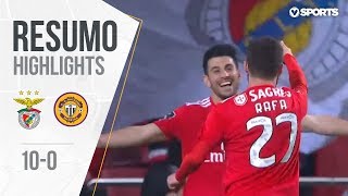 Highlights  Resumo Benfica 100 Nacional Liga 1819 21 [upl. by Ahsemac]