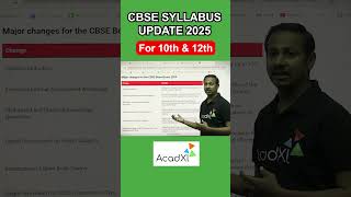 🚨 Big Update  CBSE 2025 Board Exam Syllabus Reduced by 15 for Class 10 amp 12 📚✨ ncert cbse live [upl. by Alano]