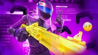 Never Recover 🤕  BEST Exponential Controller SettingsSensitivity For AIMBOT in Fortnite [upl. by Cyler]