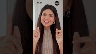 The Ultimate Hair Serum Showdown Ft niharikajain  SalonStyle Hair with 4 Serums  Nykaa Shorts [upl. by Doak408]