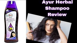 Ayur shampoo review  Ayur Herbal shampoo Amla  Shikakai with Reetha herbal shampoo Review [upl. by Mycah]