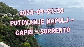 20240927 NapuljCapriPompeiSorrento [upl. by Alleuqahs]