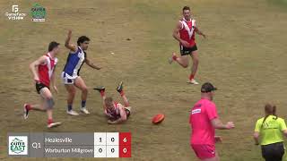 OEFN GRAND FINAL  DIV 1 SENIORS HEALESVILLE V WARBURTON MILLGROVE [upl. by Nagirrek279]