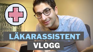 En dag på jobbet som läkarassistent  Läkarstudent VLOGG [upl. by Yeliab345]