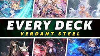 Best Deck For EVERY Class in Verdant Steel Shadowverse Evolve BP07 [upl. by Imalda]