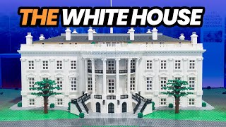 Huge LEGO White House [upl. by Pownall]