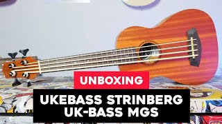 Unboxing Ukebass Strinberg UKBass MGS  Baixolele  Ubass  Ukulele Baixo [upl. by Blas202]