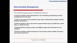 Schedule Management Plan  Order of Magnitude Vs Definitive Estimates [upl. by Nnaasil]