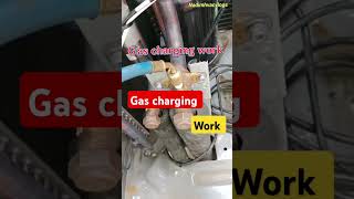 Professional gas charging work with R410A refrigerant refrigerant r410a gascharging cylinde [upl. by Barolet613]