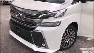 TOYOTA VELLFIRE 25cc ZG Year 2015  For Sale  Malaysia [upl. by Burner]