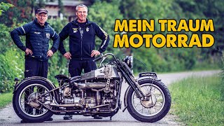 Traummotorrad mit Automotor  Die legendäre Waldfee  keine Münch Mammut  Andis Funktionspunk [upl. by Arotal]