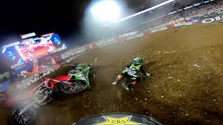 GoPro Dean Wilson 450 Main Event Highlights 2019 Monster Energy Supercross from Nashville [upl. by Dotson]