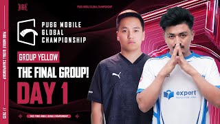 NP 2023 PMGC League  Group Yellow Day 1  PUBG MOBILE Global Championship [upl. by Benedikta]