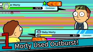 Rick and Morty Pocket Mortys Gameplay 1 [upl. by Brew]