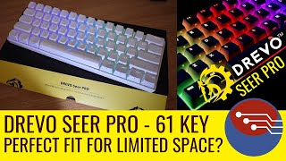 DREVO SEER PRO  61 KEY RGB MECHANICAL KEYBOARD REVIEW [upl. by Aynik688]