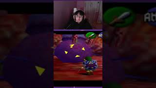 matando a virose  acogumelinha em Twitch Zelda ocarinaoftime zeldagameplay gamergirl [upl. by Lema]