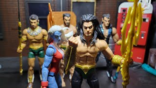 Marvel Legends Namor and Namorita Review [upl. by Atalanti]