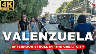 4K AMAZING Valenzuela City Proper Walk Tour 2024  Fatima Ave amp Peoples Park [upl. by Eetnahc222]